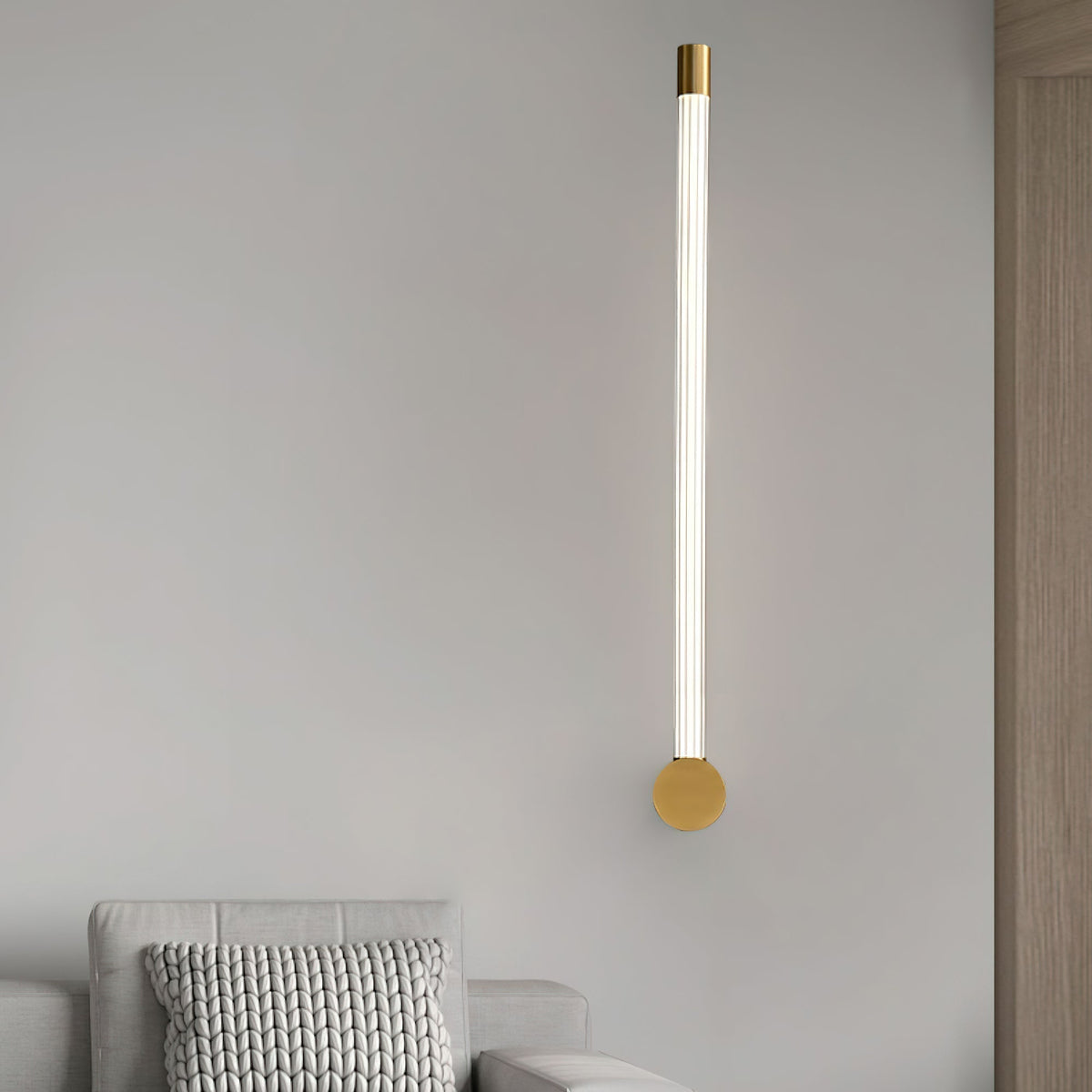 Halenis aplique de pared moderno minimalista lineal LED