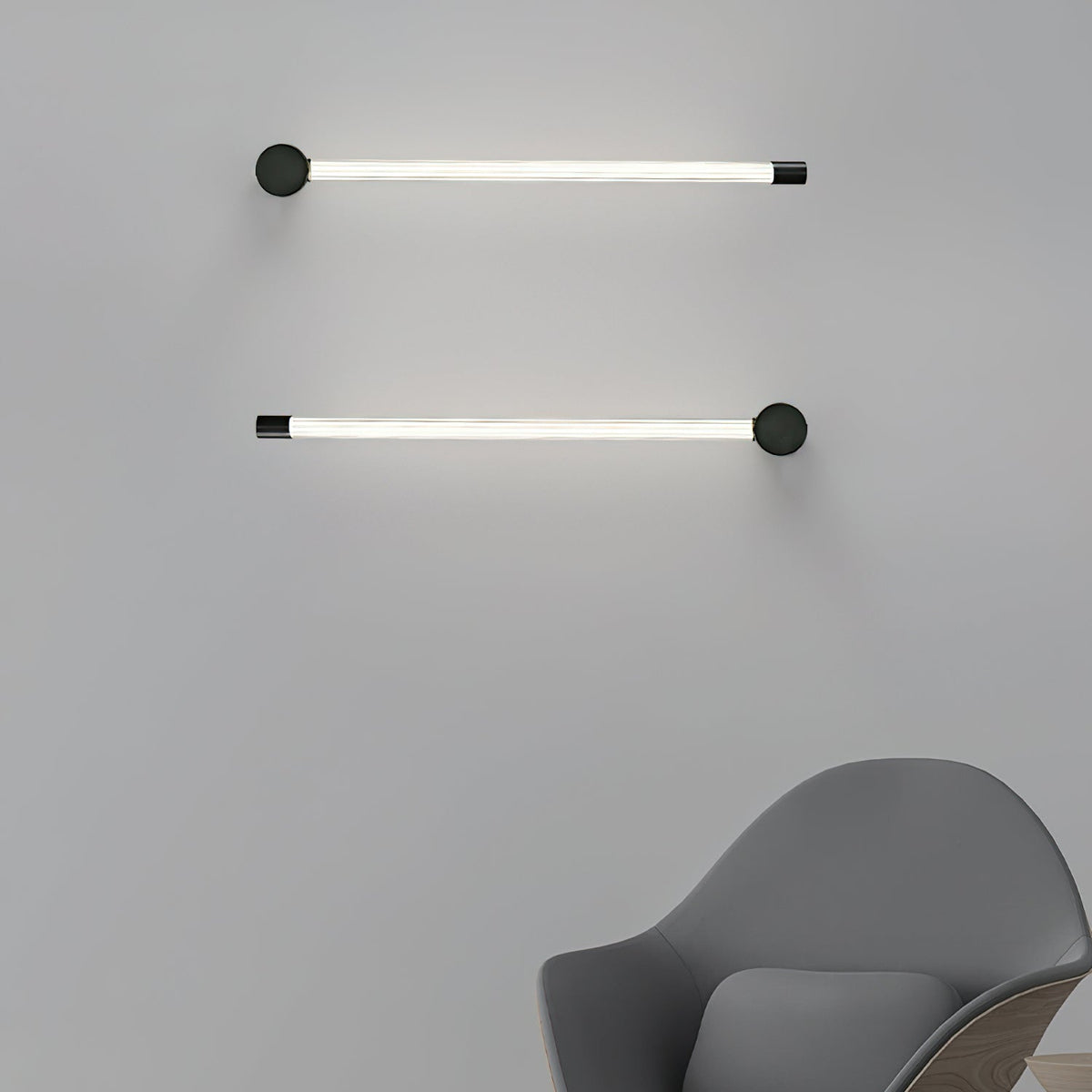 Arisha Lámpara de Pared Lineal LED Dorada