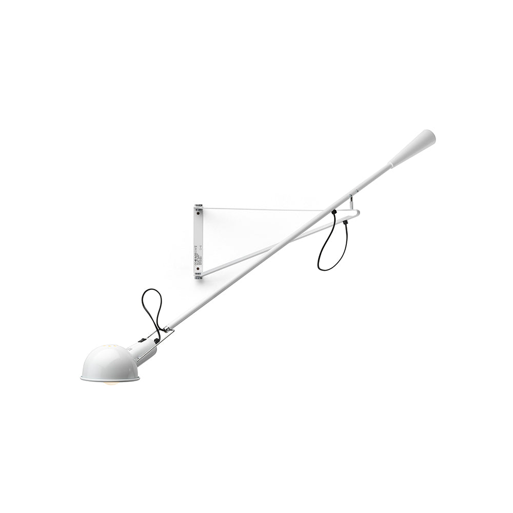 Cid aplique de pared moderno minimalista de brazo largo