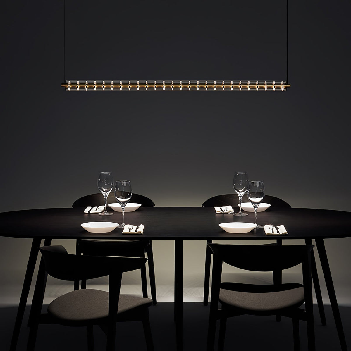 Vadorir lámpara de mesa con pantalla de tela plisada
