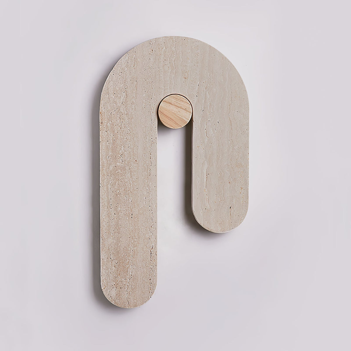 Ithaus aplique de pared travertino