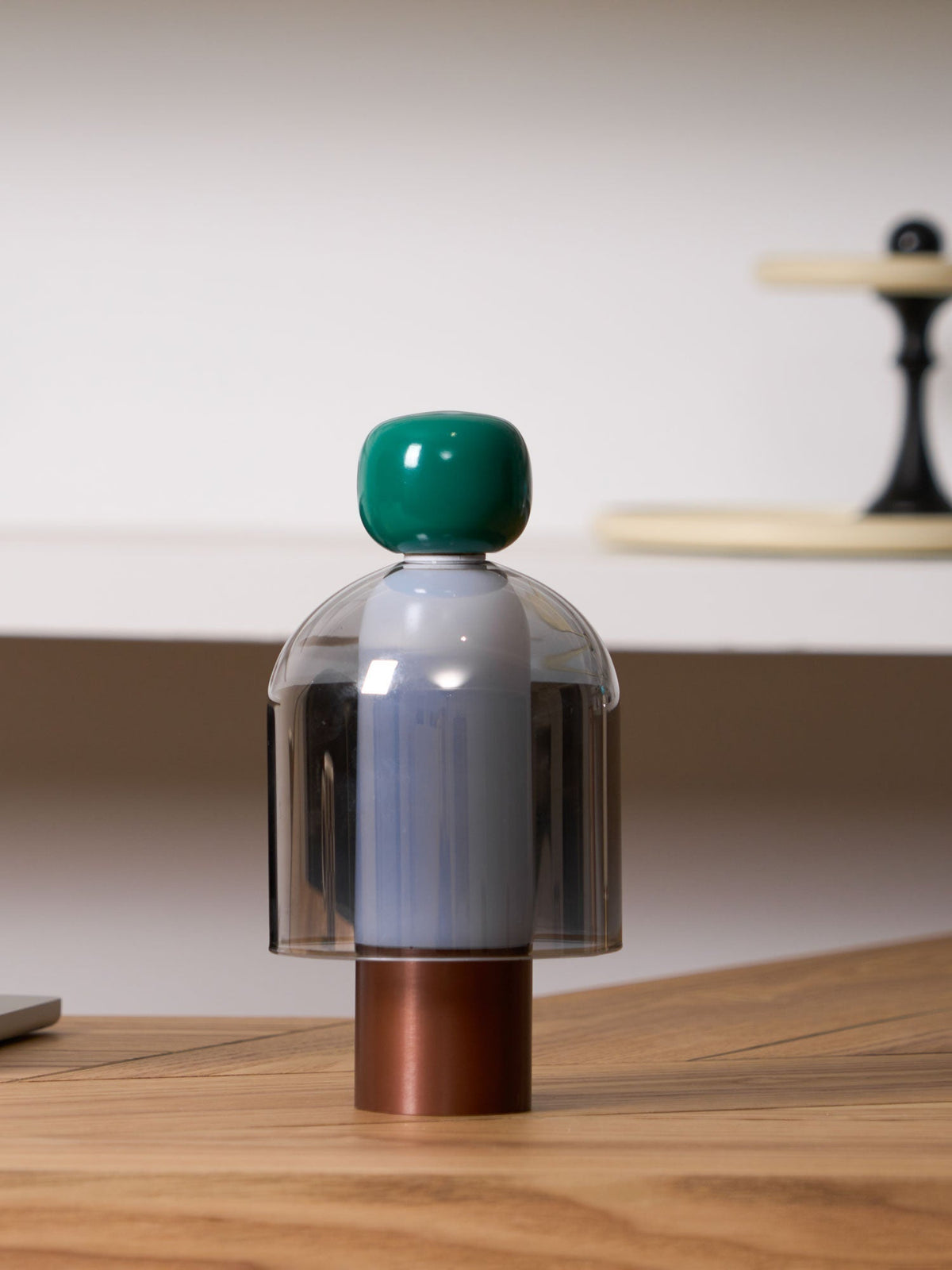 Nara lámpara de mesa artística de vidrio