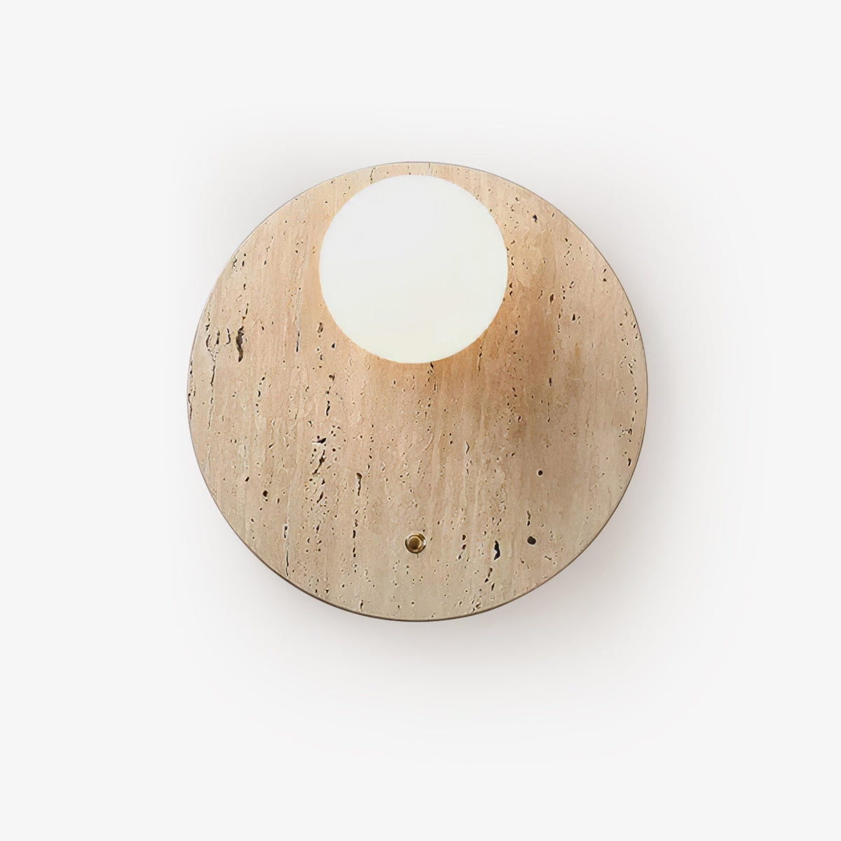 Aurevon aplique de pared minimalista en travertino