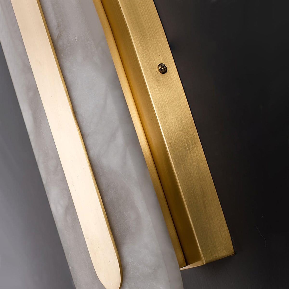 Selvia aplique de pared minimalista en alabastro