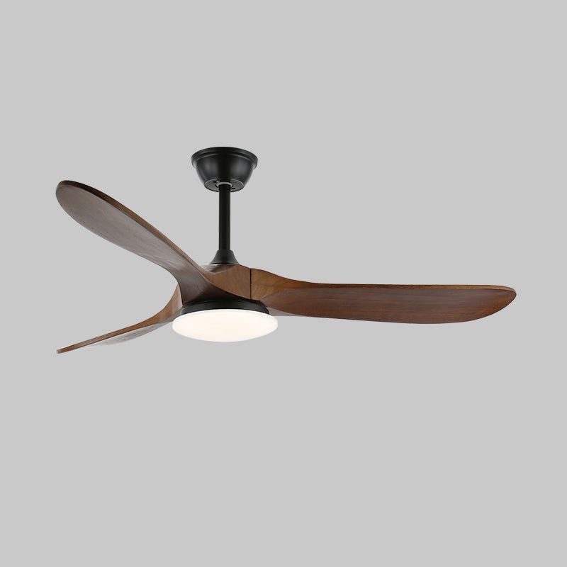 Ventilador de Techo Moderno Velix de Madera con Luz