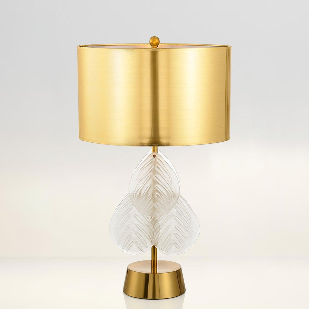 Velivaine lámpara de mesa elegante de vidrio