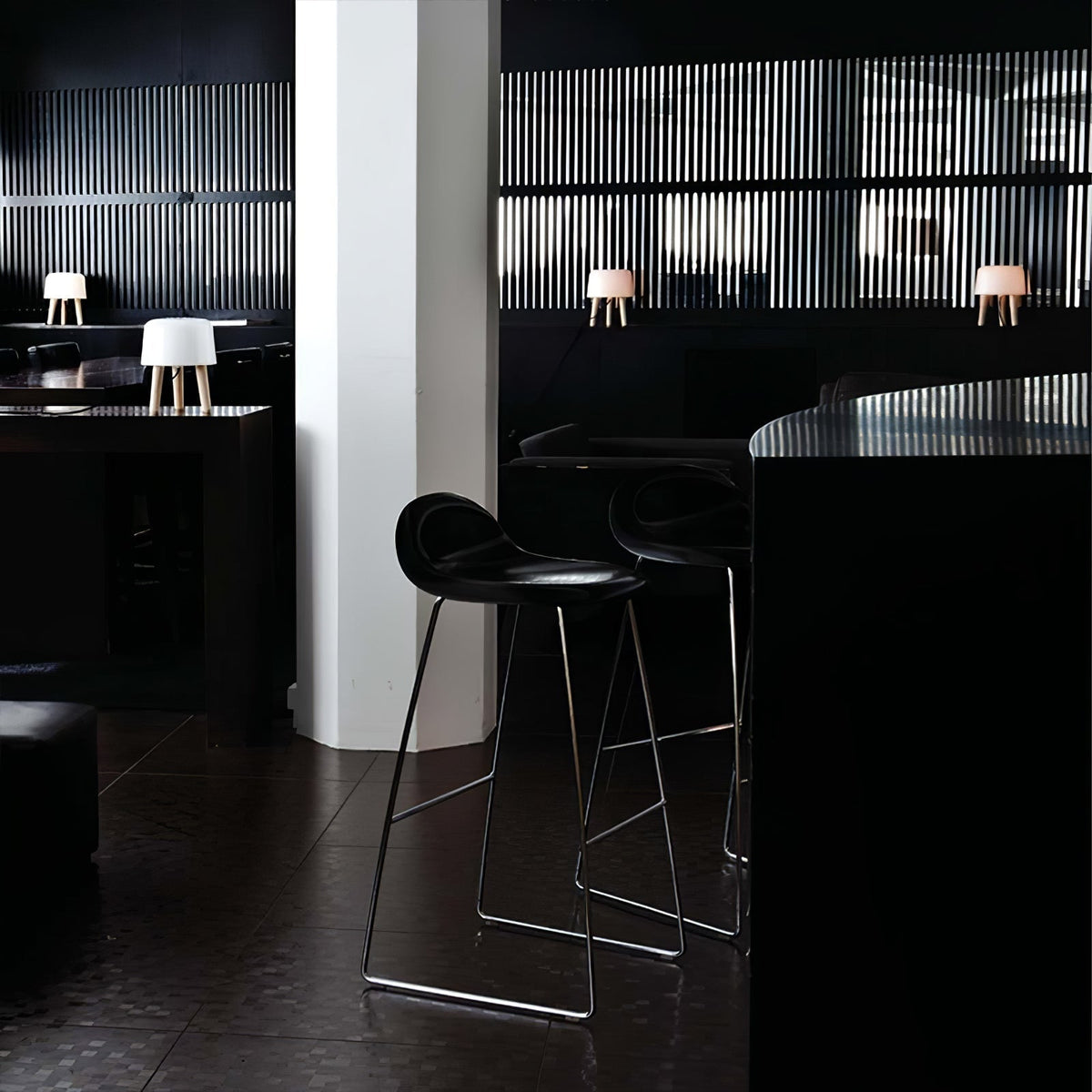 GlowPod lámpara de mesa de madera