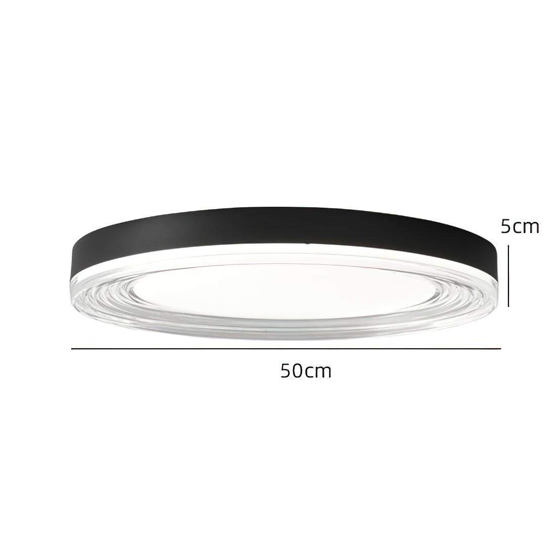 Orbit lámpara de techo Fashion en aluminio