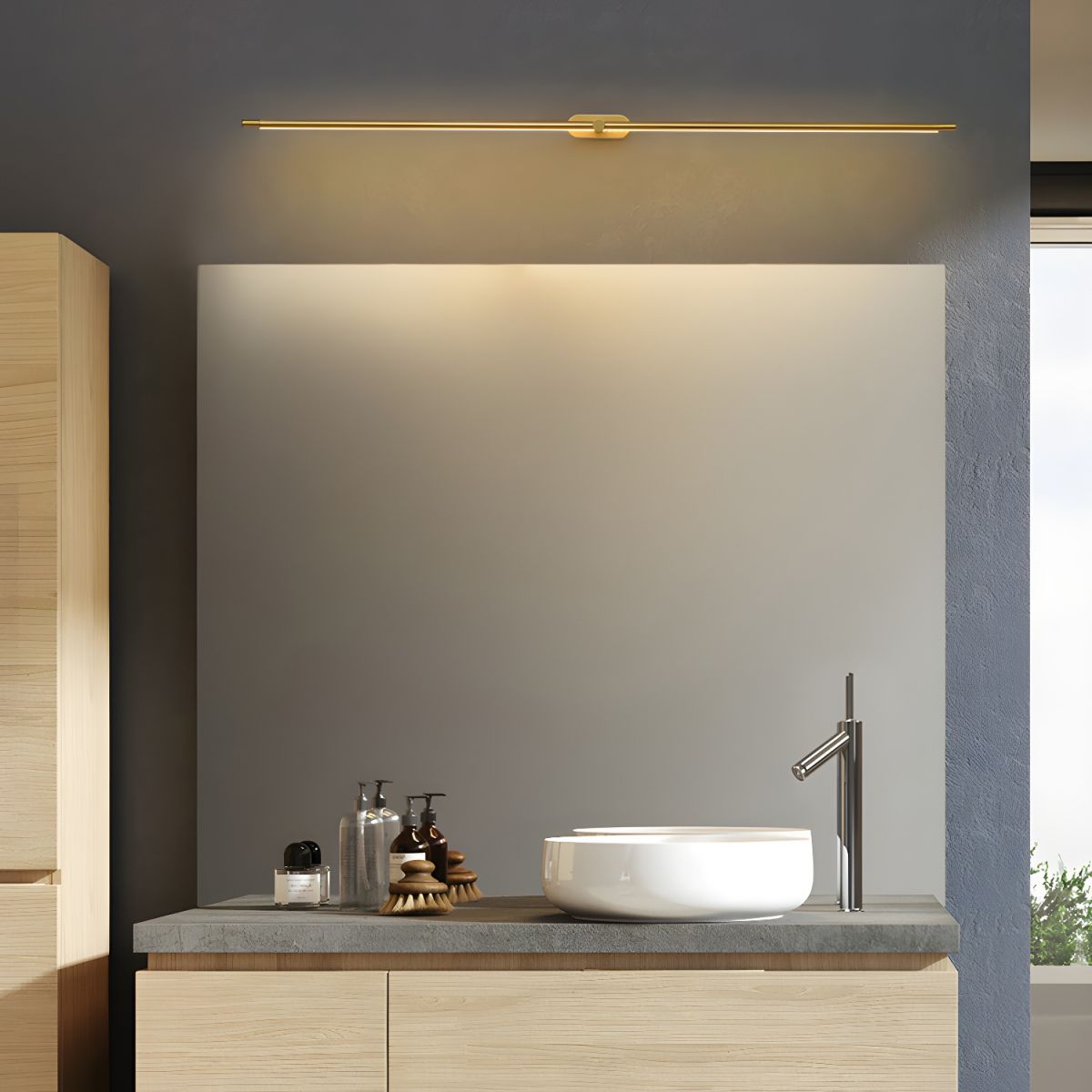 Elairette aplique de pared lineal minimalista