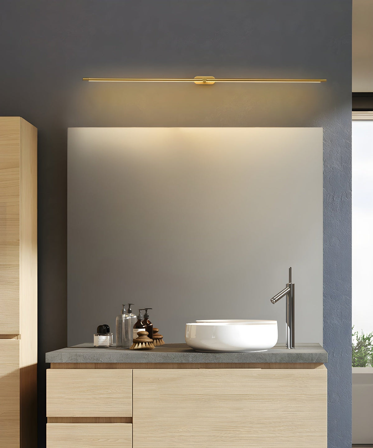 Elairette aplique de pared lineal minimalista