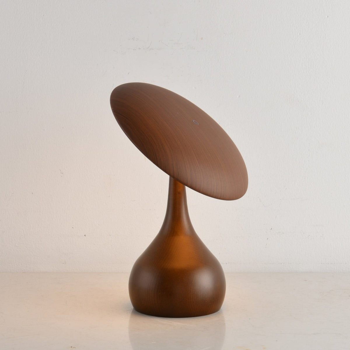 Orbis lámpara de mesa vintage de madera
