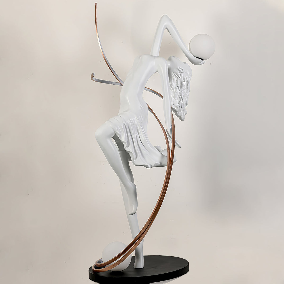 Mirorelia lámpara de pie Estatua diosa elegante