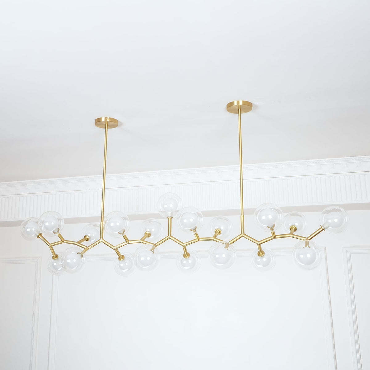 Ivexin lámpara colgante de rama en latón