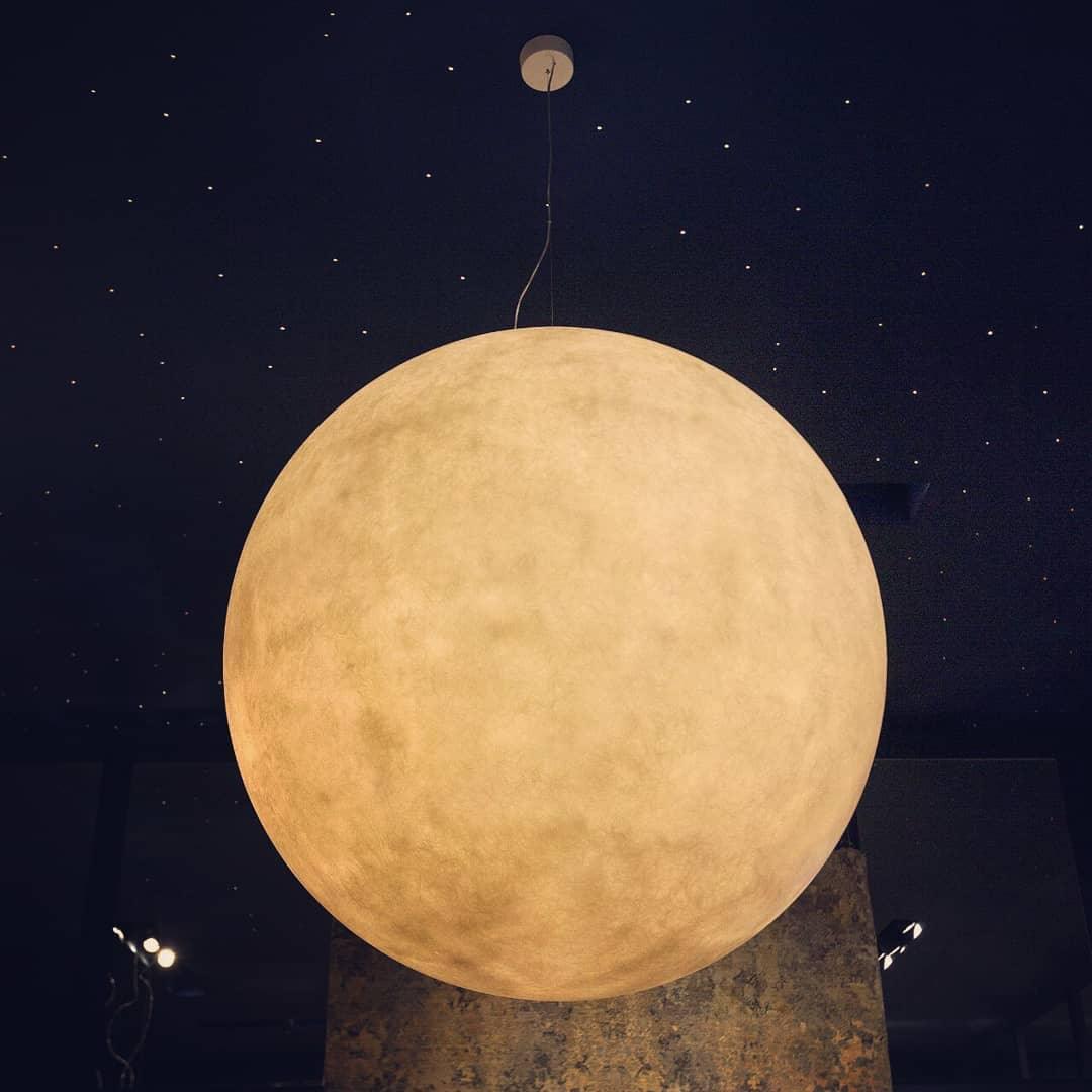 Lunara Lámpara Colgante Diseño Luna