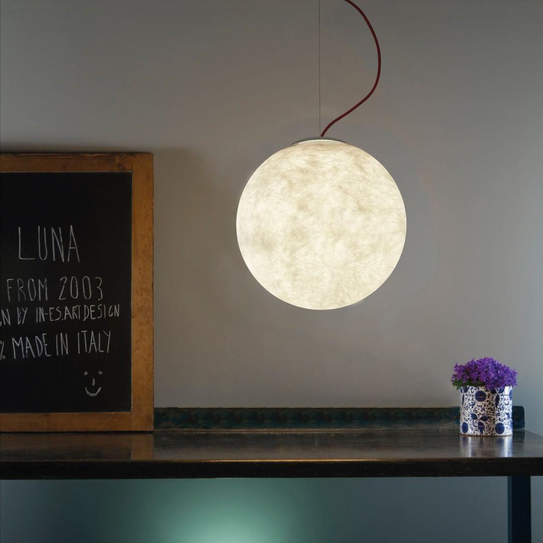 Lunara Lámpara Colgante Diseño Luna