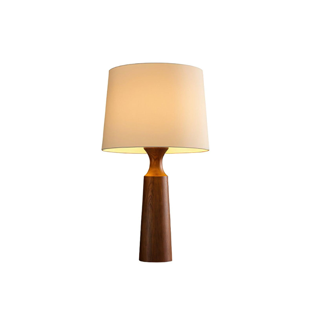 Harry lámpara de mesa contemporánea de madera