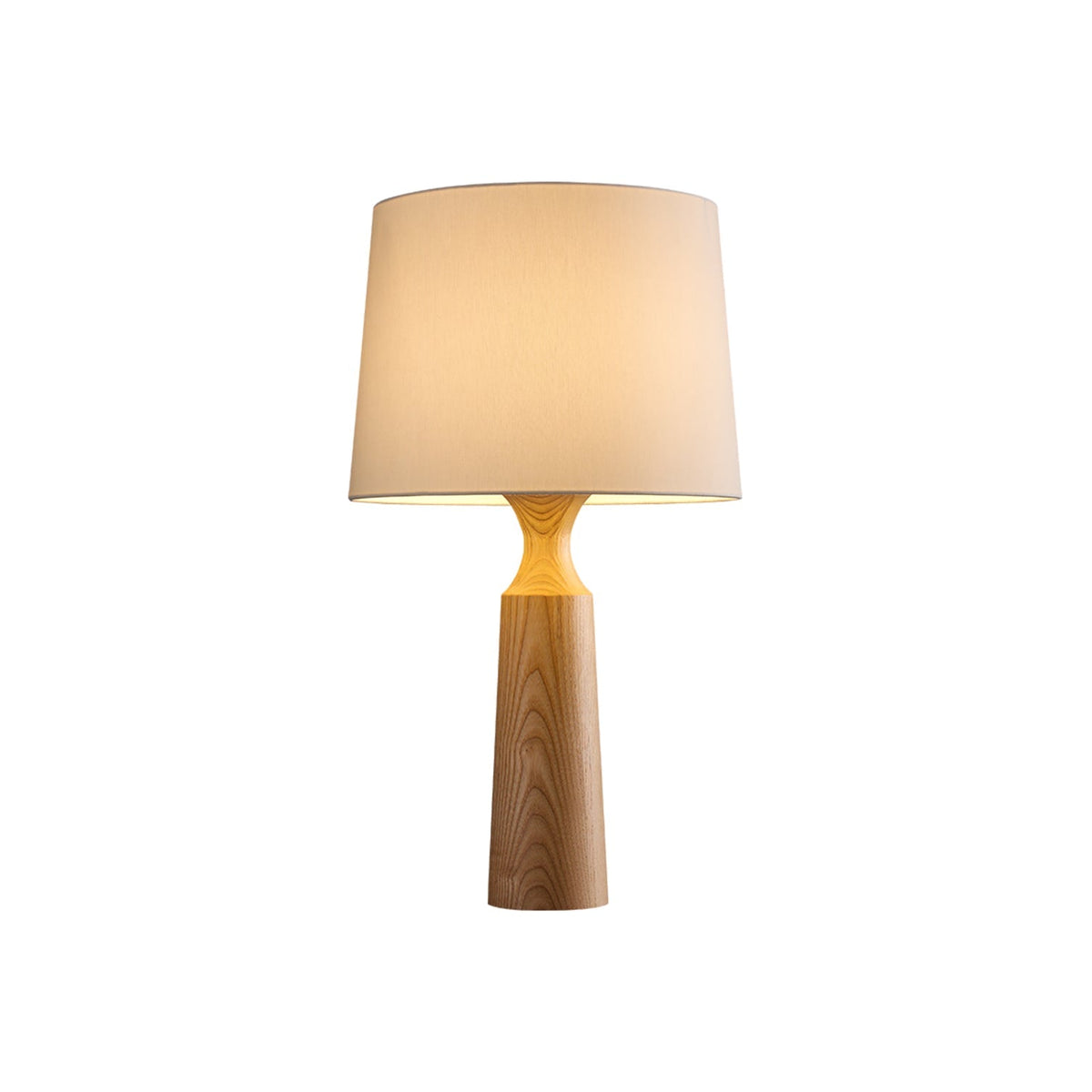 Harry lámpara de mesa contemporánea de madera