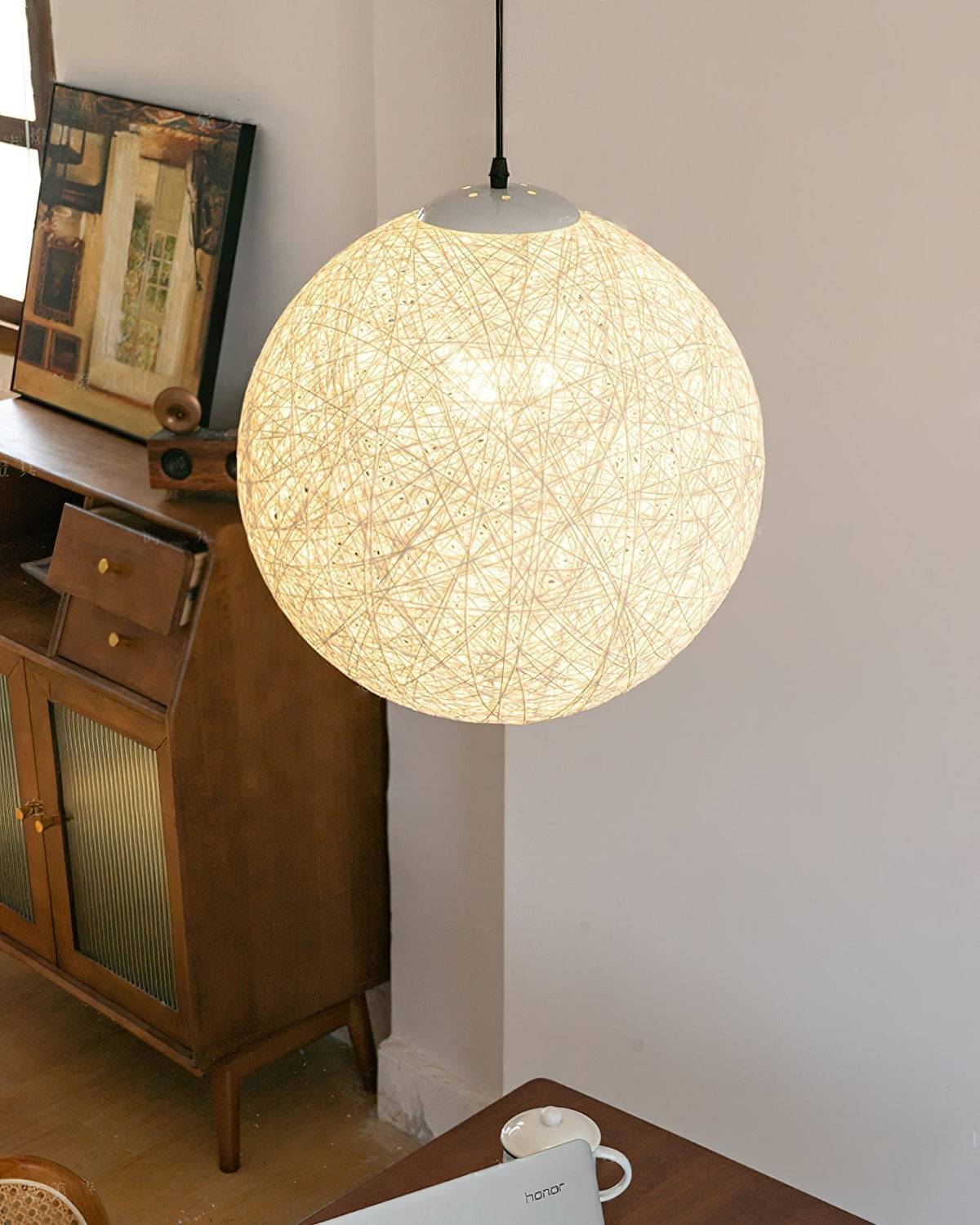 Cashae lámpara colgante moderna minimalista con esfera