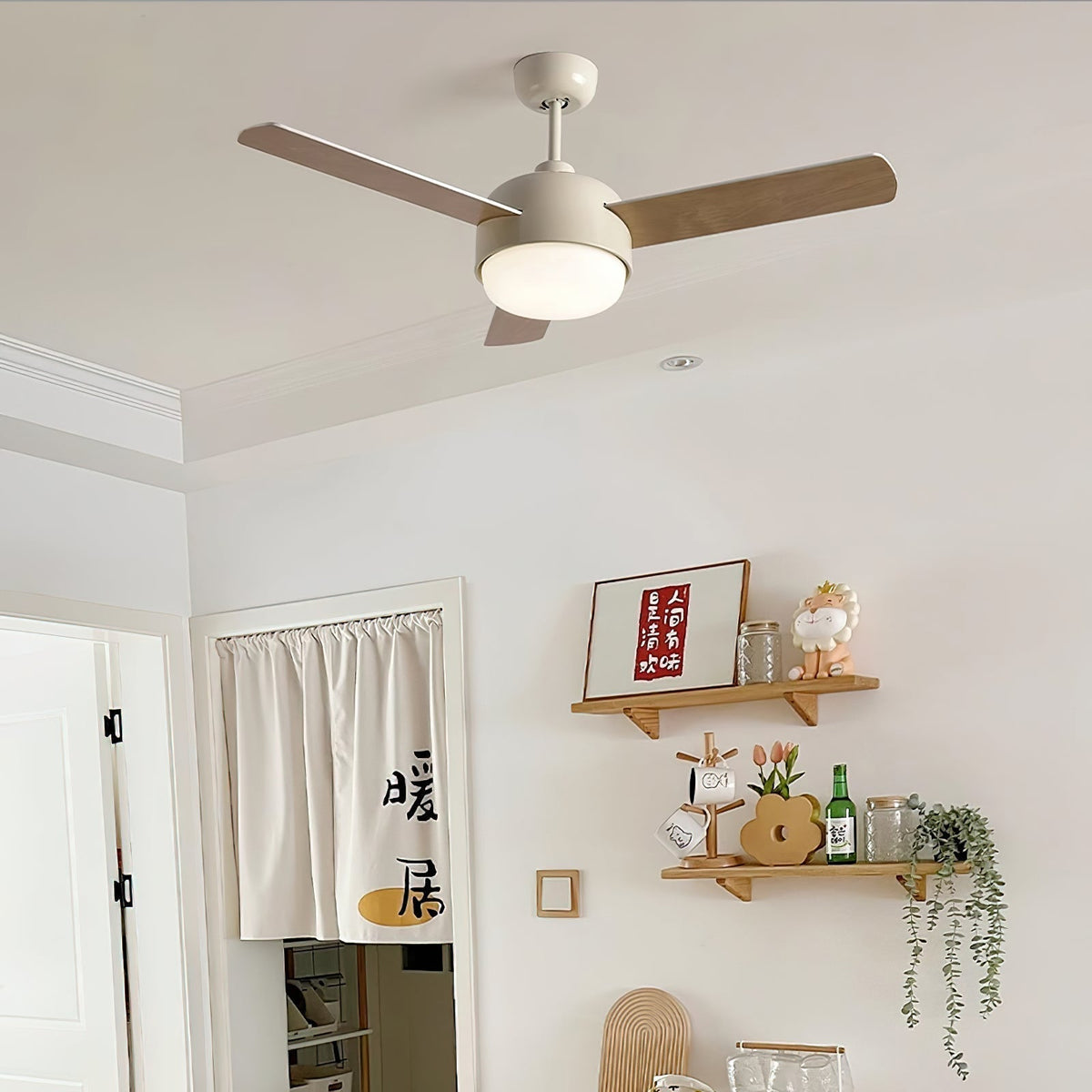 Cirareon ventilador de techo con luz