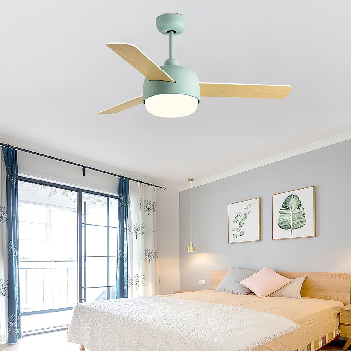 Cirareon ventilador de techo con luz