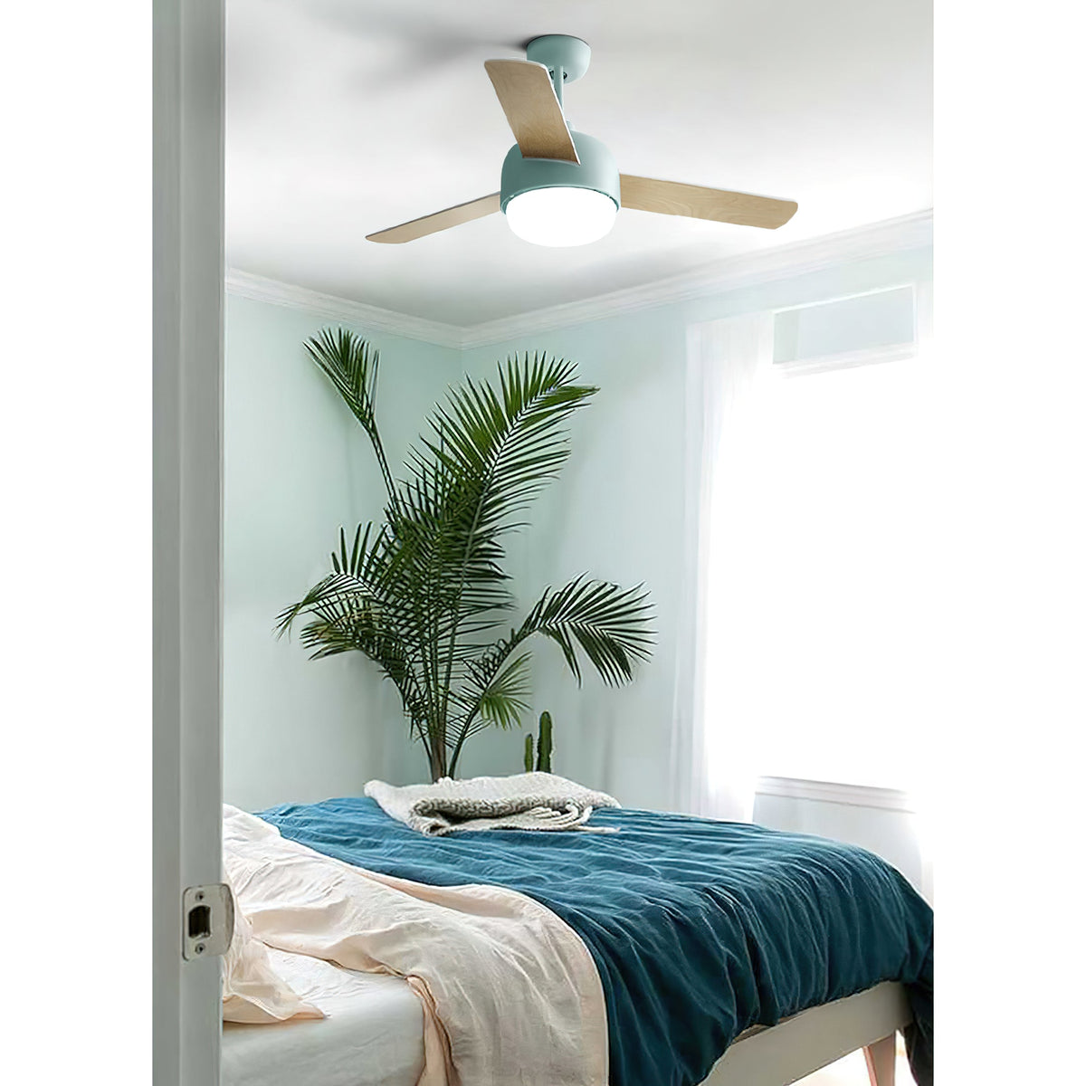 Cirareon ventilador de techo con luz