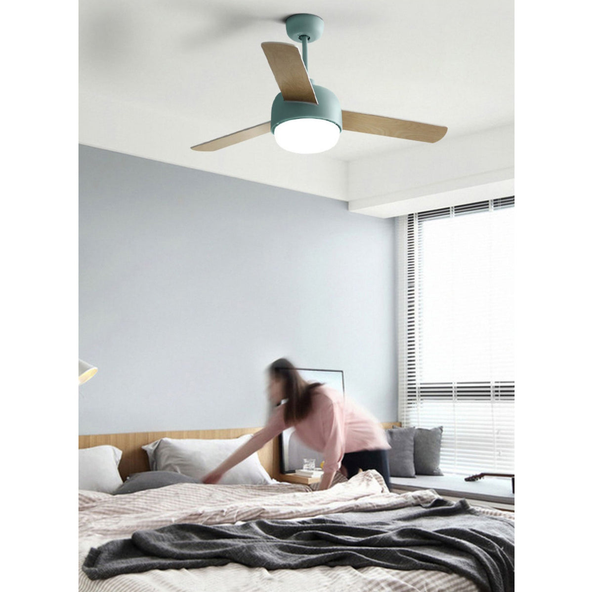 Cirareon ventilador de techo con luz