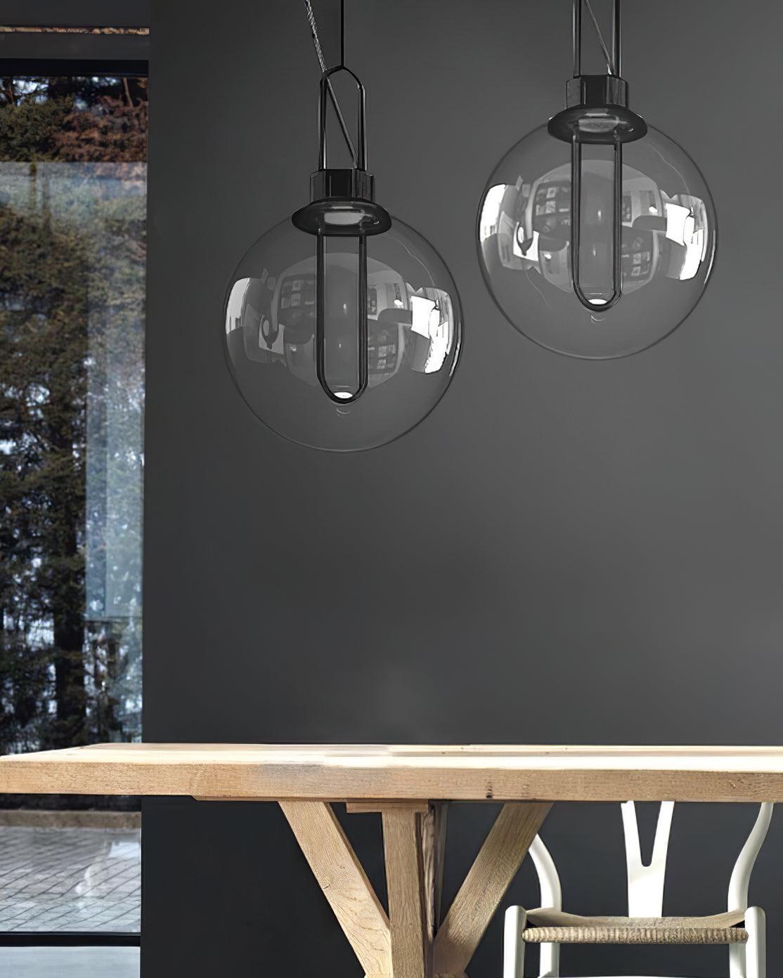 Veloenne lámpara colgante Chic Orb