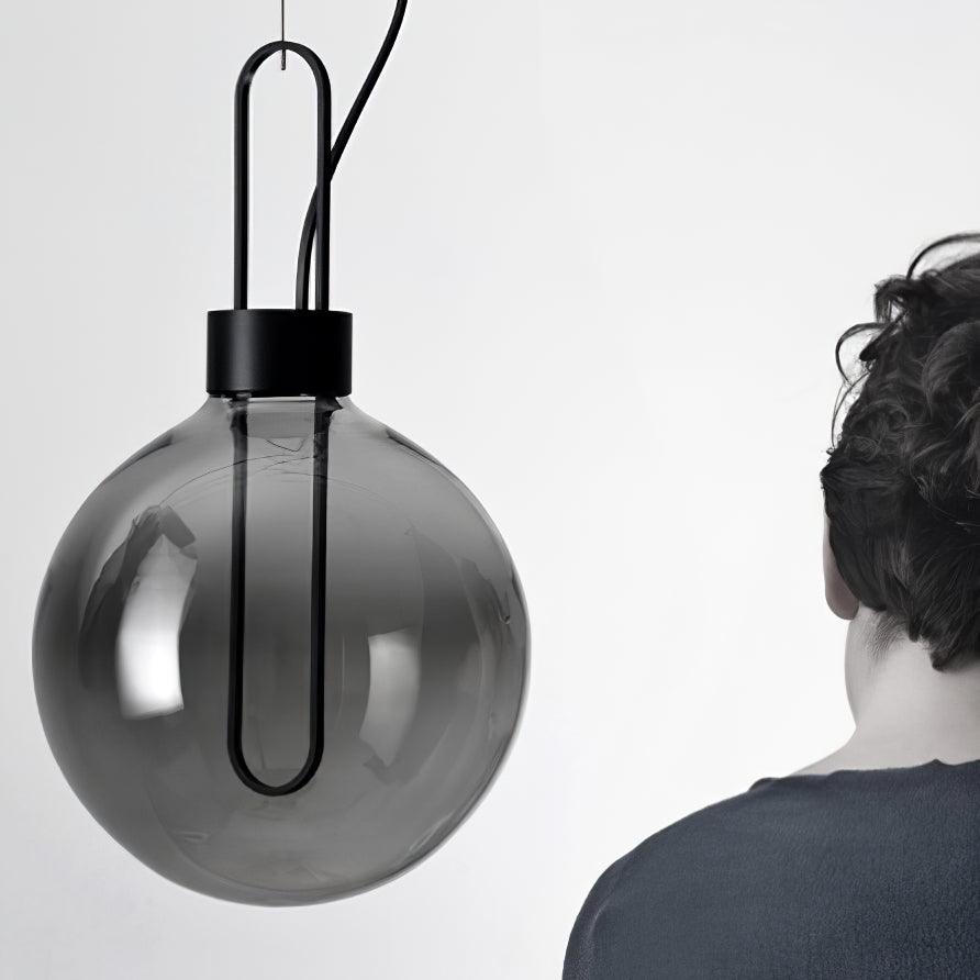 Veloenne lámpara colgante Chic Orb
