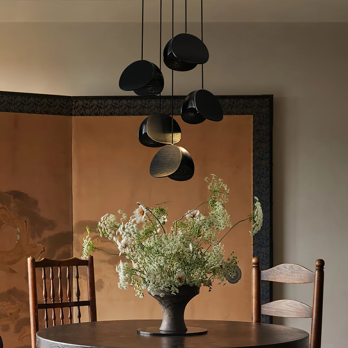 Tavro lámpara colgante minimalista de madera