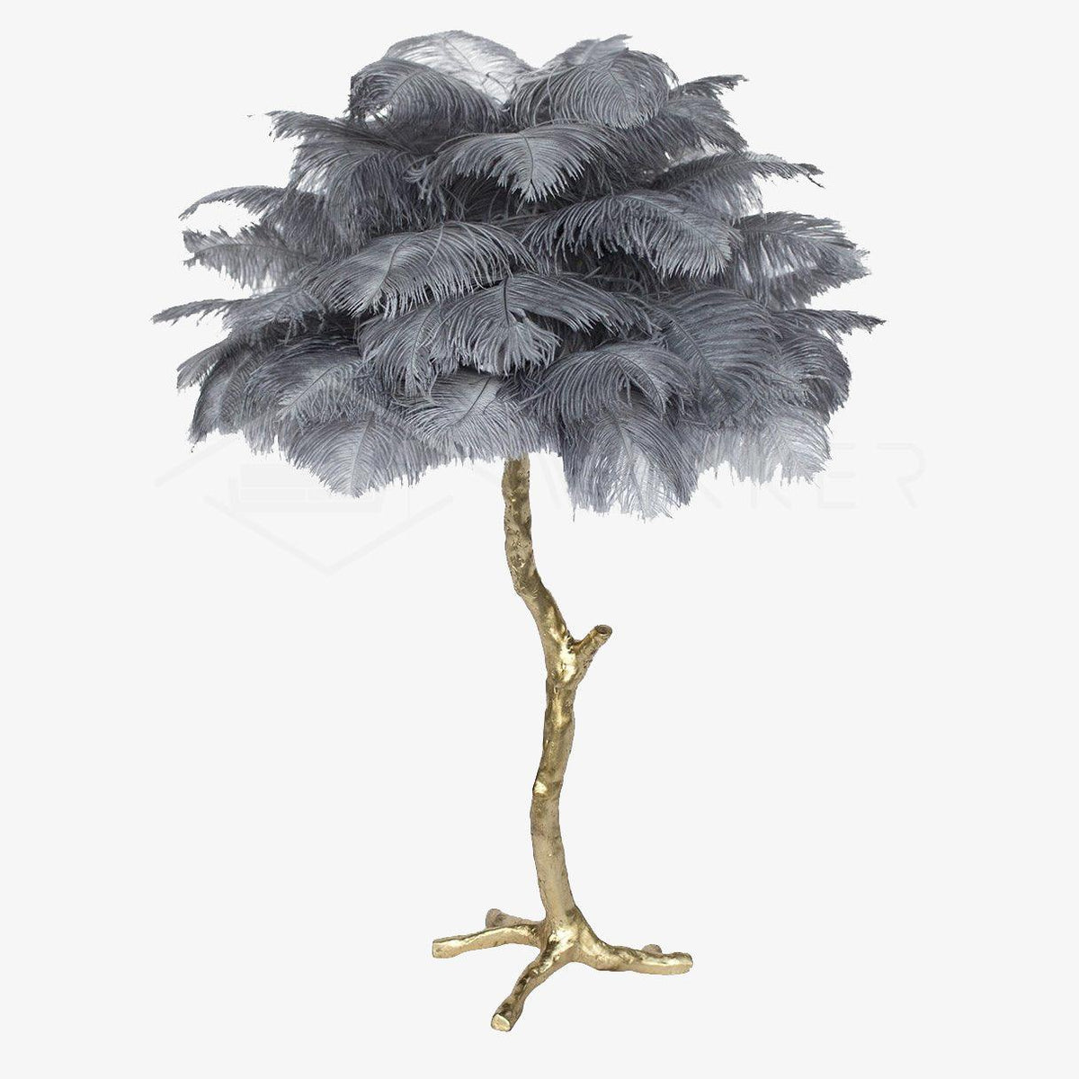 Ostrich lámpara de mesa
