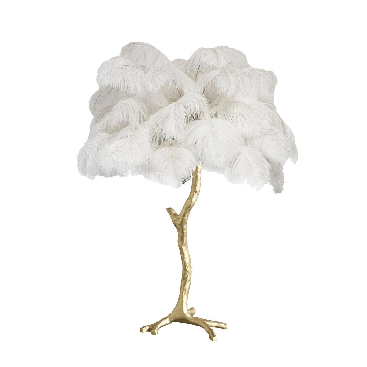Ostrich lámpara de mesa
