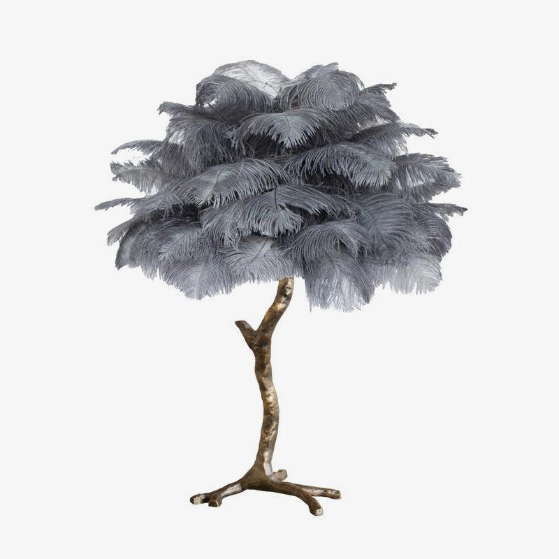 Ostrich lámpara de mesa
