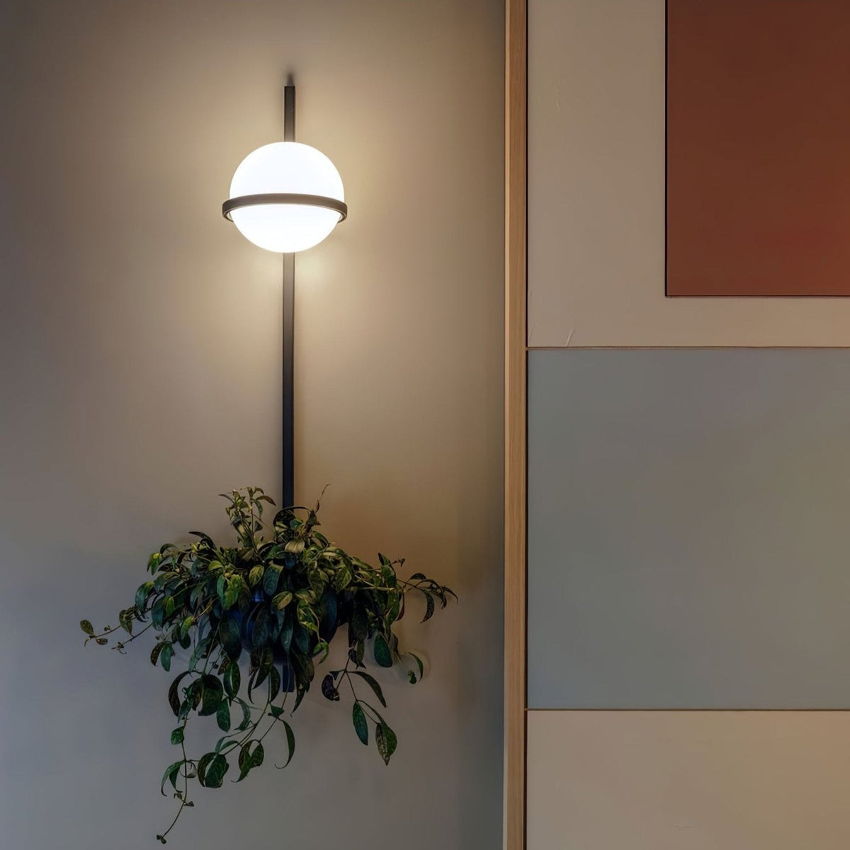 Suren interior exterior aplique de pared