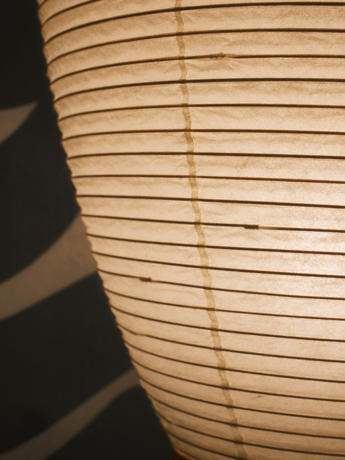 Marivelle lámpara de mesa de papel farol