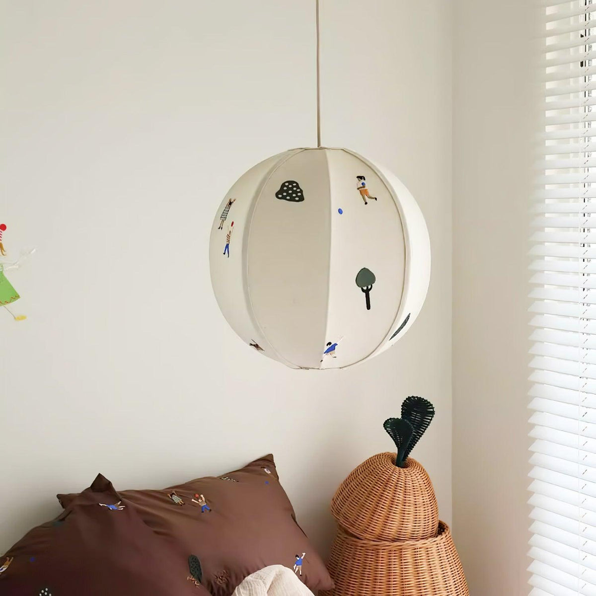 Avin lámpara colgante de tejido