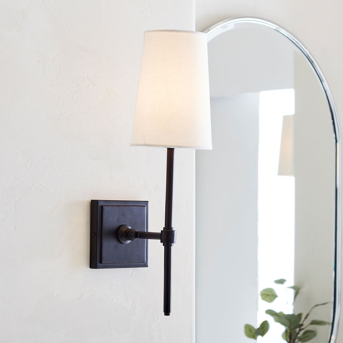 Vicarara Vintage Industrial Latón Tela Apliques de pared