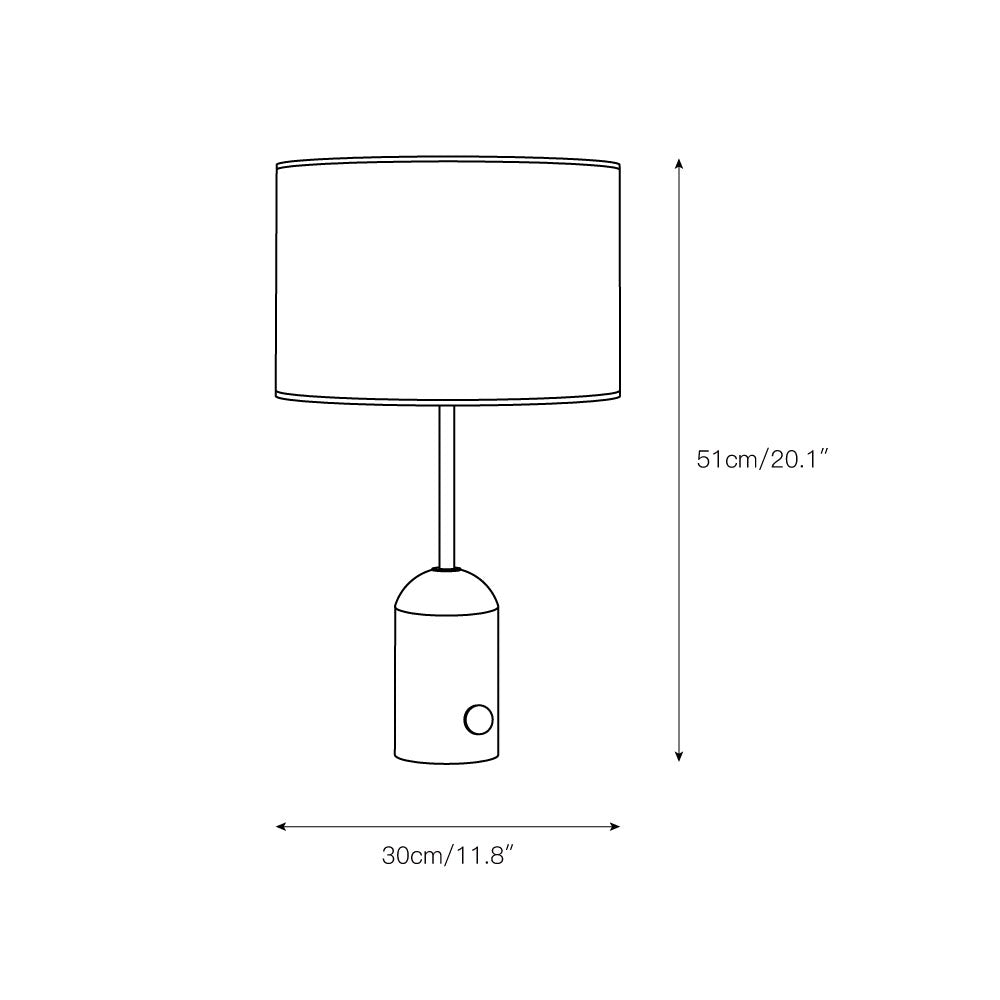 Movo lámpara de mesa