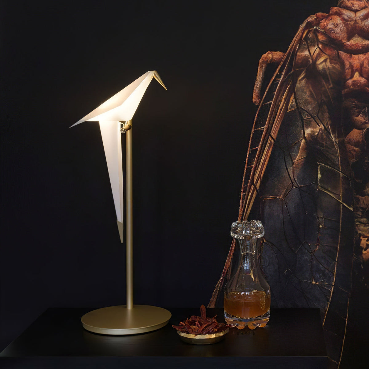 Kaelora lámpara de mesa contemporánea