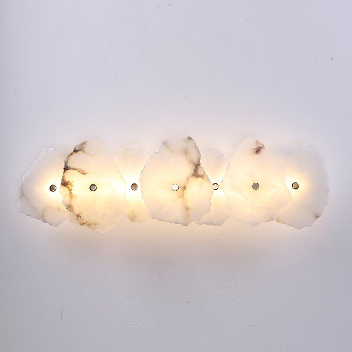 Alaeila aplique de pared Floral Cluster alabastro