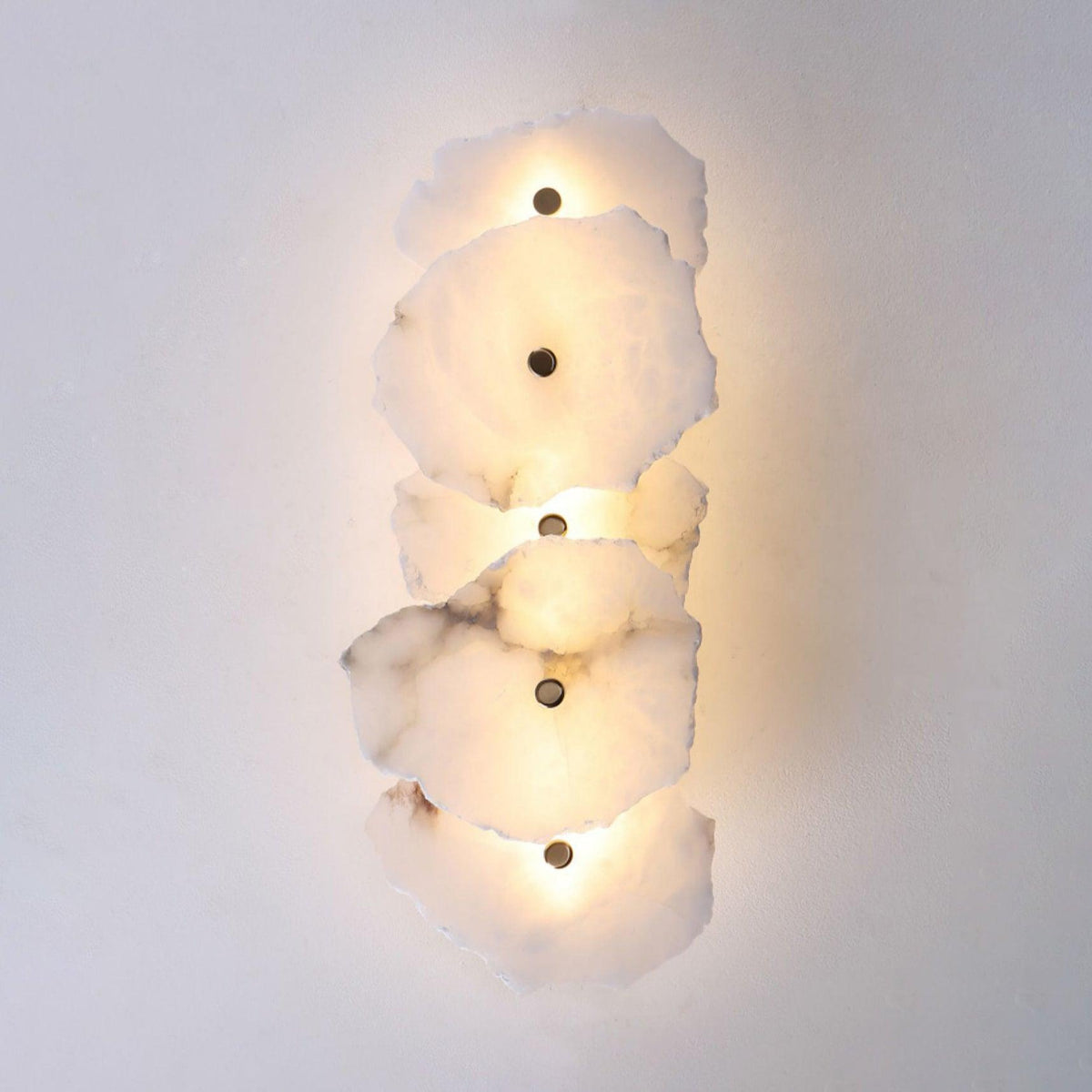 Alaeila aplique de pared Floral Cluster alabastro