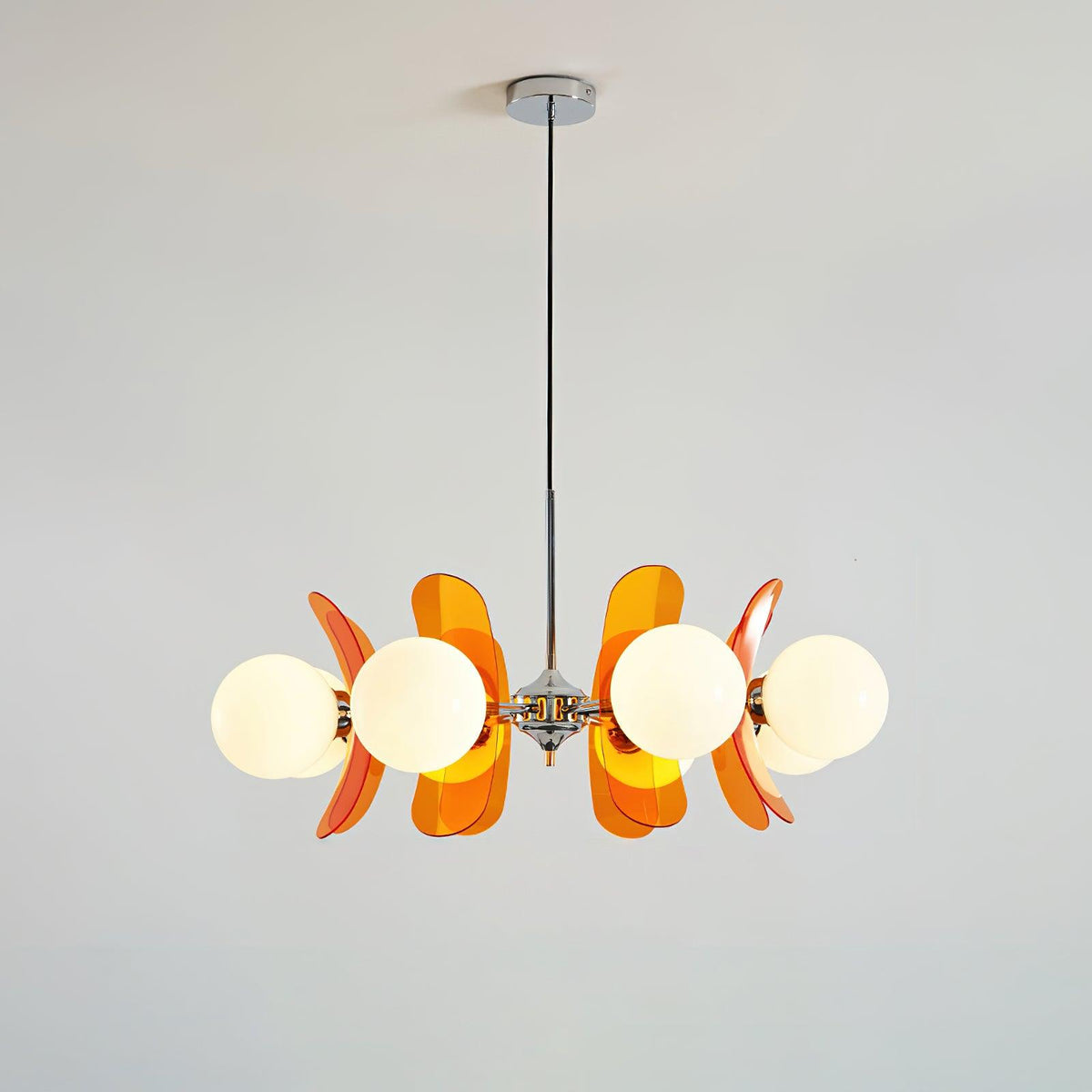 Aira  Chandelier Brown &Orange