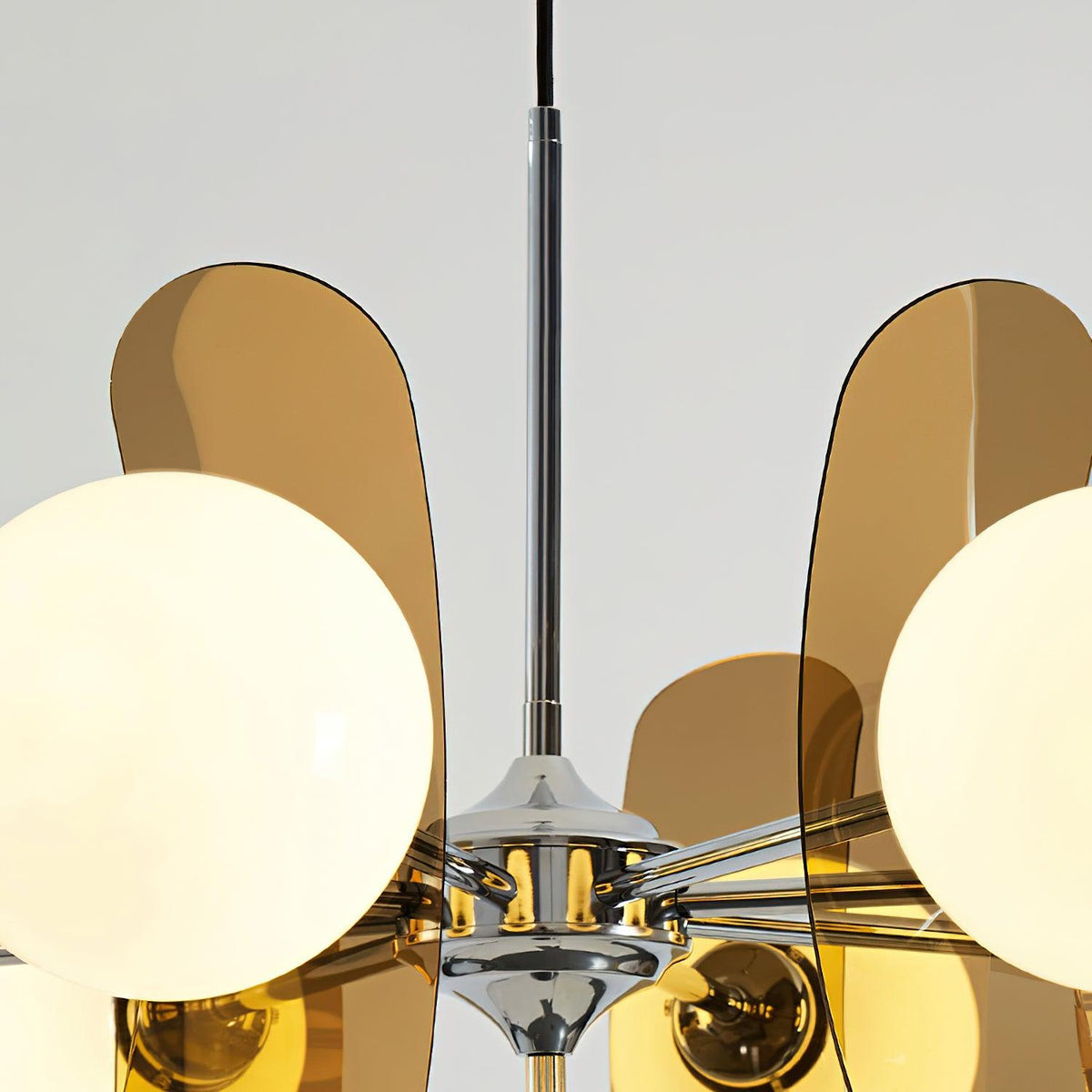 Aira  Chandelier Brown &Orange
