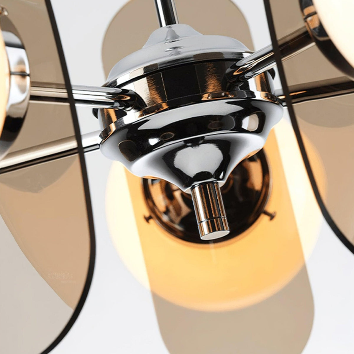 Aira  Chandelier Brown &Orange