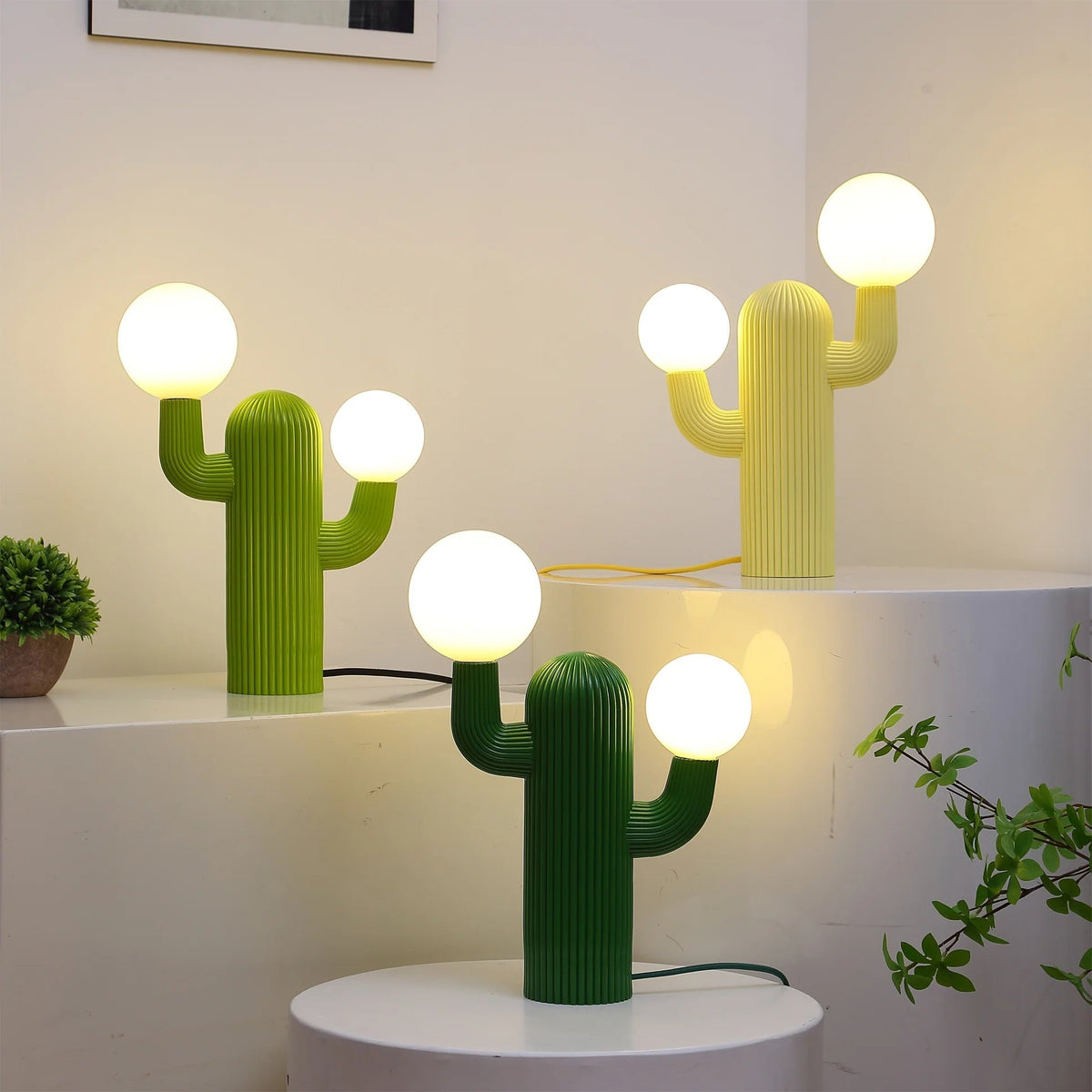 Lazlo lámpara de mesa Cactus