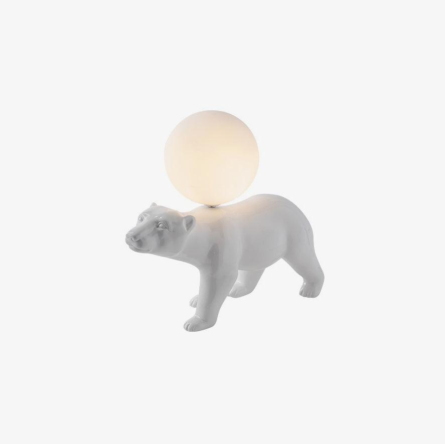 Bellano lámpara de mesa Whimsical de resina