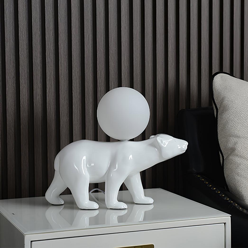 Bellano lámpara de mesa Whimsical de resina