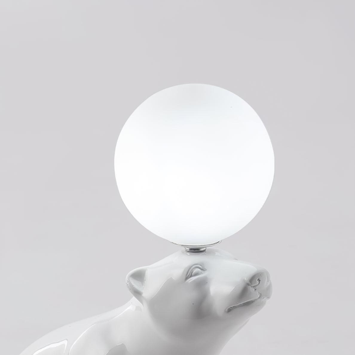 Bellano lámpara de mesa Whimsical de resina