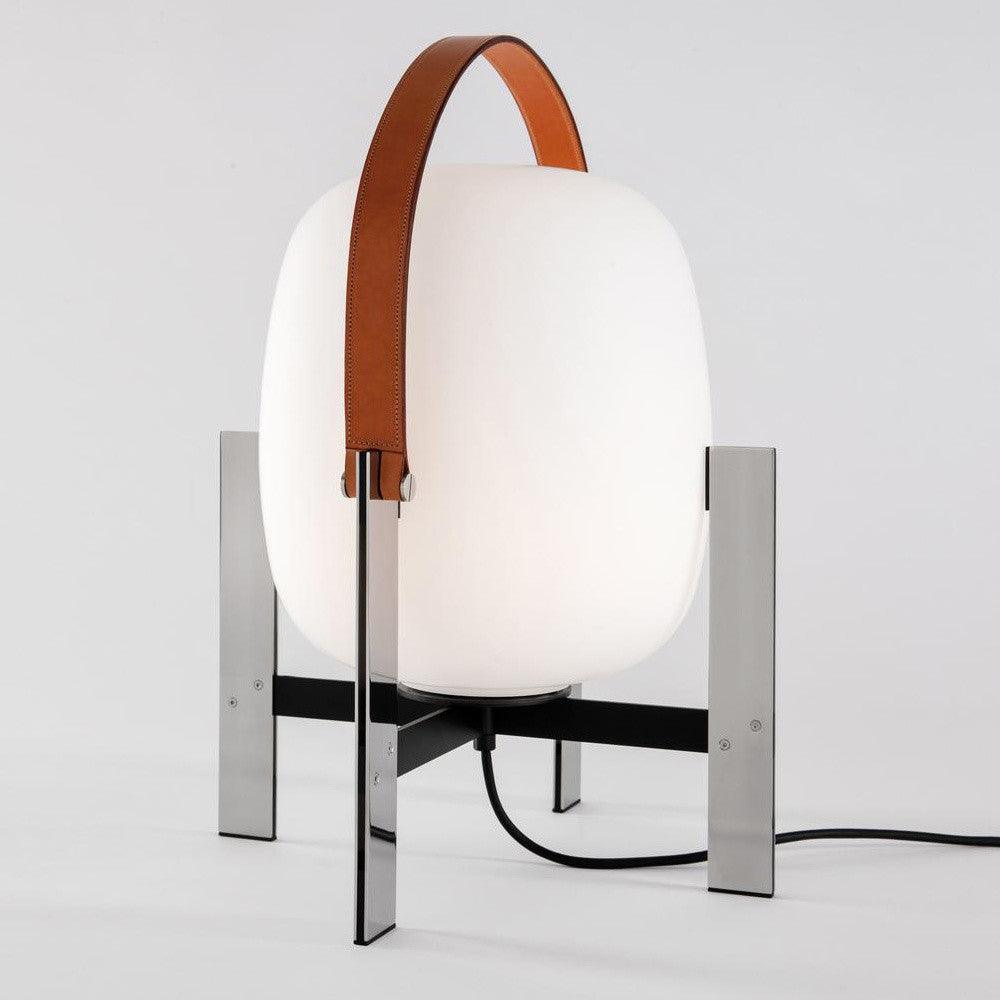 Harper lámpara de mesa minimalista de vidrio