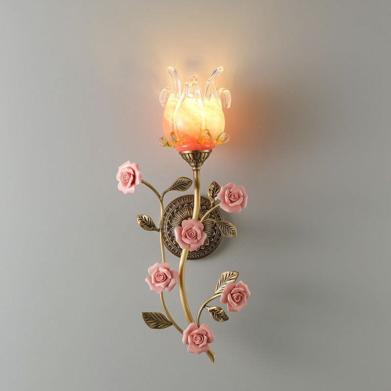 Flor Floréale & aplique de pared