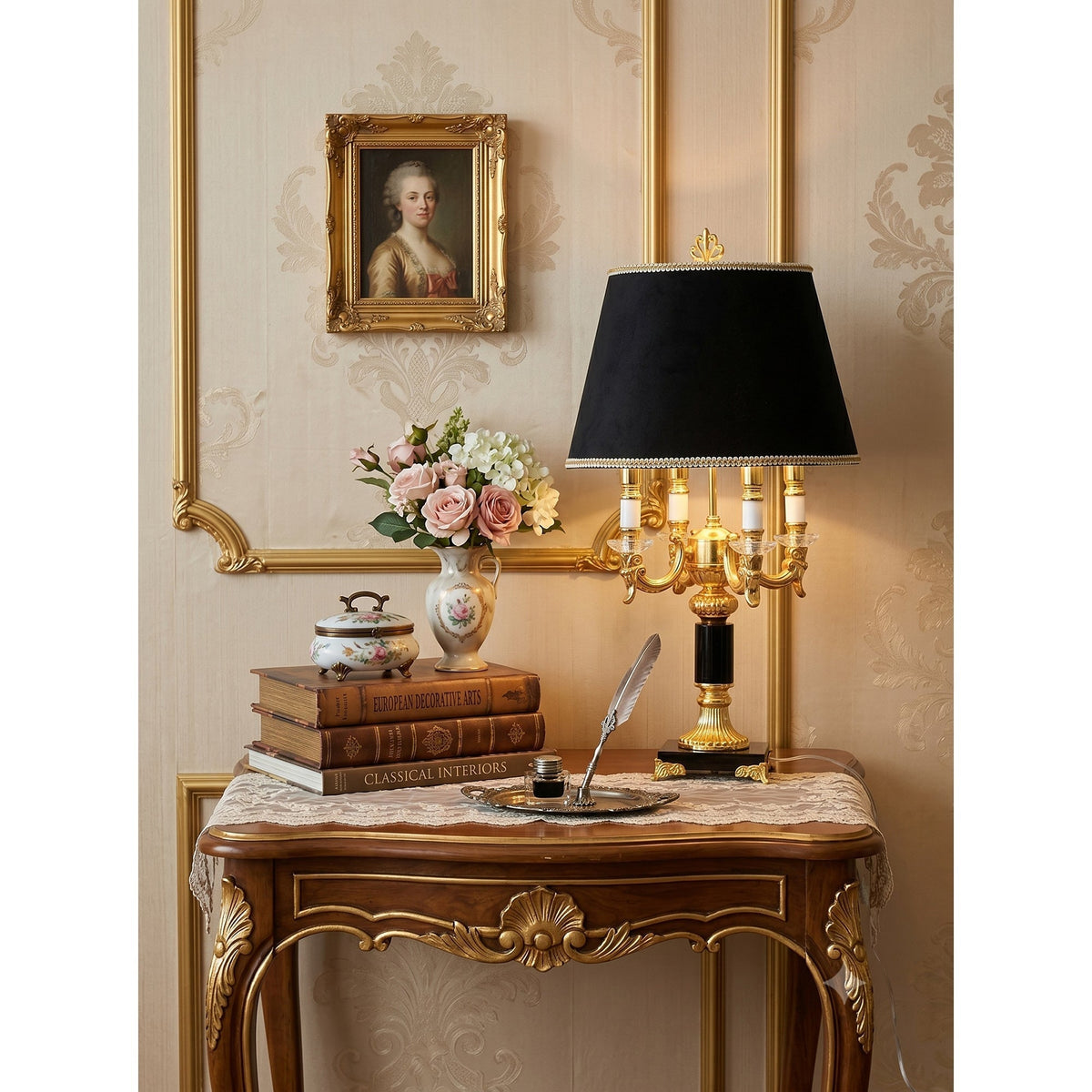 Noctraigne lámpara de mesa